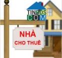 Chính chủ cho thuê nhà ngay đường Trịnh Thị Miếng